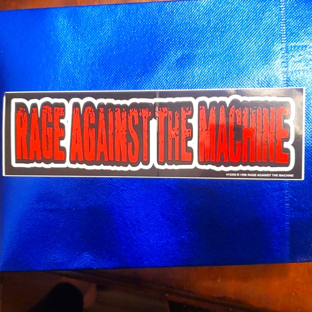 RAGE AGAINST THE MACHINE DECAL